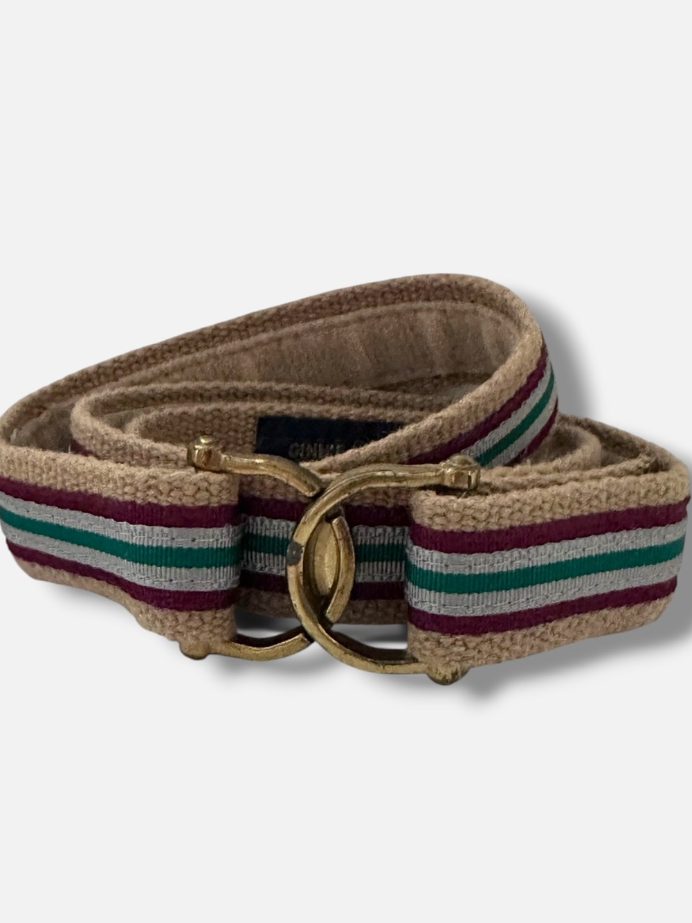 Vintage ginnie Johansen canvas belt